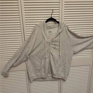 Hollister Oversized Zip Hoodie